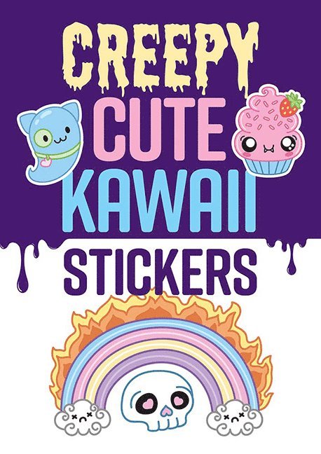 Mary Eakin - Creepy Cute Kawaii Stickers, Häftad