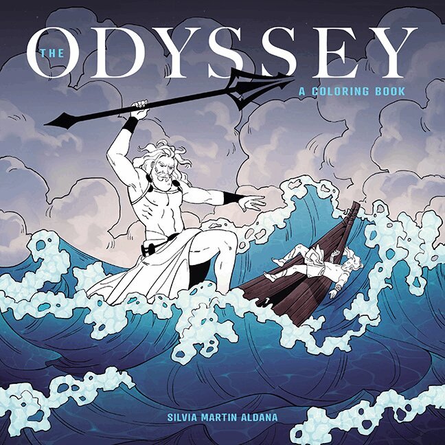 Silvia Aldana - Odyssey: A Coloring Book, Häftad