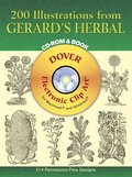 200 Illustrations from Gerard's Herbal