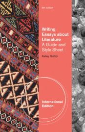 Kelley Griffith - Writing Essays About Literature, Häftad