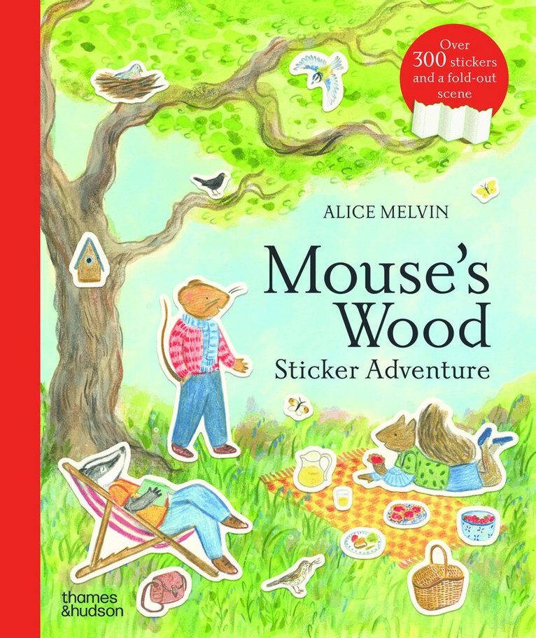 Alice Melvin - Mouse’s Wood Sticker Adventure, Häftad