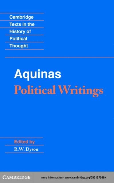 Thomas Aquinas - Aquinas: Political Writings, E-bok