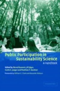 Public Participation in Sustainability Science