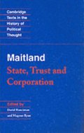 Maitland: State, Trust and Corporation