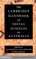 Cambridge Handbook of Social Sciences in Australia