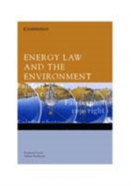 Adrian Bradbrook, Rosemary Lyster - Energy Law and the Environment, E-bok