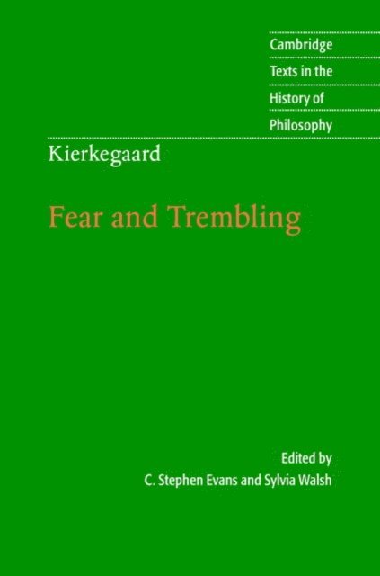 Sylvia Walsh, C. Stephen Evans - Kierkegaard: Fear and Trembling, E-bok