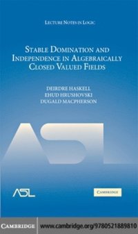 Stable Domination and Independence in Algebraically Closed Valued Fields