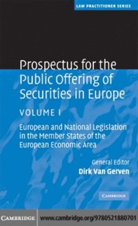Prospectus for the Public Offering of Securities in Europe: Volume 1