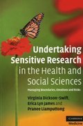Undertaking Sensitive Research in the Health and Social Sciences
