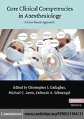 Core Clinical Competencies in Anesthesiology