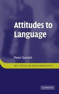 Attitudes to Language