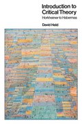 Introduction to Critical Theory: Horkheimer to Habermas