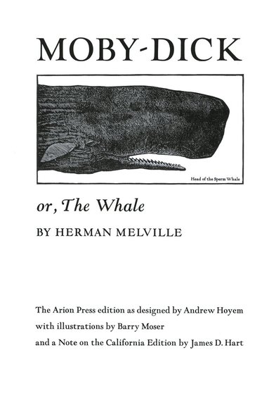 Herman Melville - Moby Dick or, The Whale, Inbunden