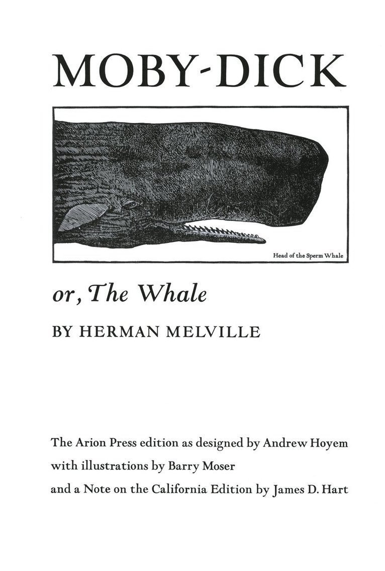 Herman Melville - Moby Dick or, The Whale, Inbunden