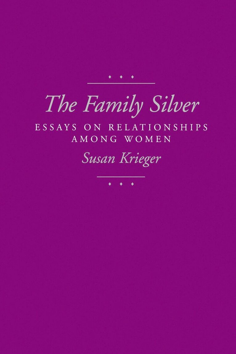 Susan Krieger - Family Silver, Häftad. Tillgänglighet: Lägg i varukorg
