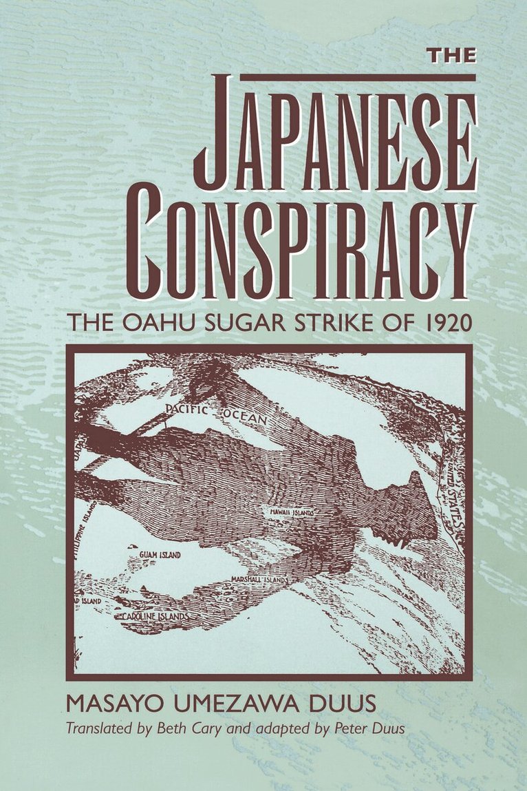 Masayo Umezawa Duus - Japanese Conspiracy, Häftad