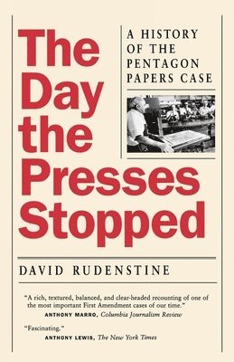 David Rudenstine - Day the Presses Stopped, Häftad. Tillgänglighet: Lägg i varukorg