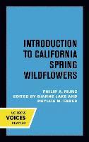 Philip A. Munz, Dianne Lake - Introduction to California Spring Wildflowers of the Foothills, Valleys, and Coast, Häftad. Tillgänglighet: Lägg i varukorg