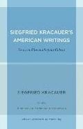 Siegfried Kracauer's American Writings