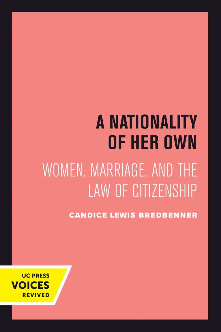 Nationality of Her Own