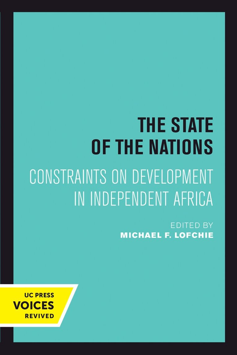 Michael F. Lofchie - State of the Nations, Häftad