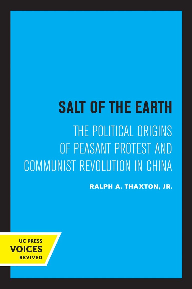 Ralph A. Thaxton Jr. - Salt of the Earth, Häftad