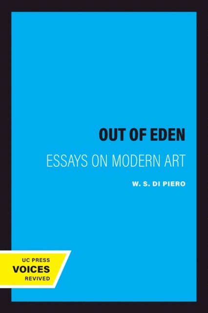 W. S. Di Piero - Out of Eden, E-bok