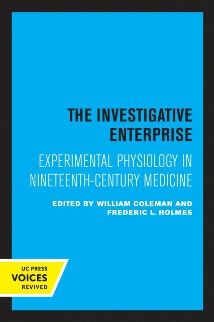 Frederic L. Holmes, William Coleman - Investigative Enterprise, E-bok