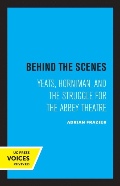 Adrian Frazier - Behind the Scenes, E-bok