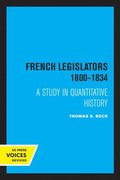 French Legislators 1800 - 1834