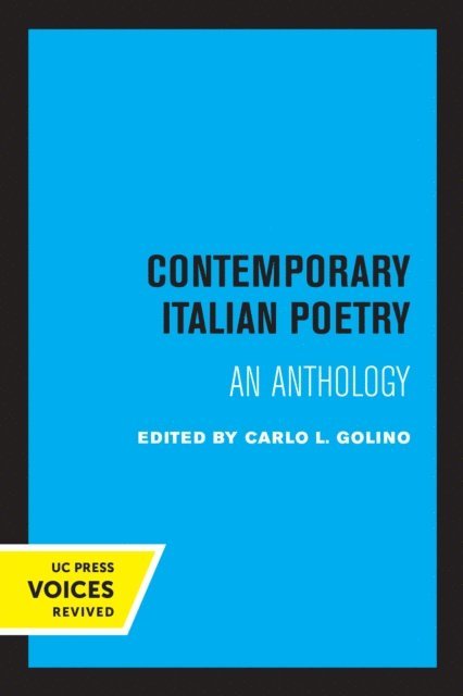 Carlo L. Golino - Contemporary Italian Poetry, E-bok