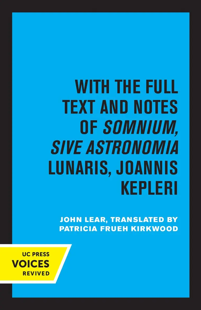 John Lear - Kepler's Dream, Häftad. Tillgänglighet: Lägg i varukorg