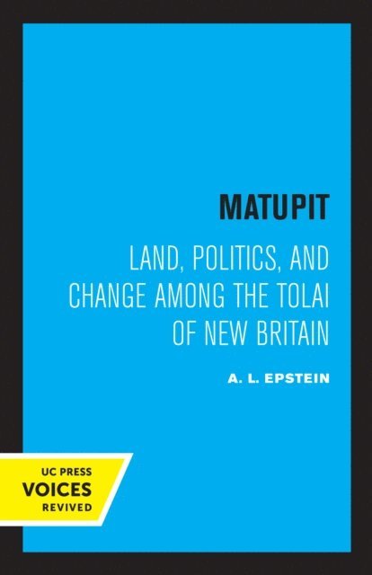 A. L. Epstein - Matupit, E-bok
