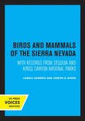 Birds and Mammals of the Sierra Nevada
