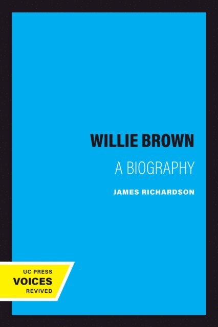 James Richardson - Willie Brown, E-bok