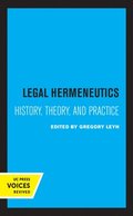Legal Hermeneutics