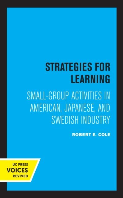 Robert E. Cole - Strategies for Learning, E-bok