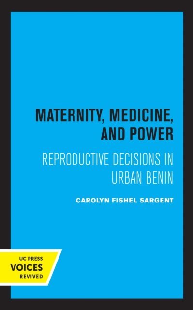 Carolyn Fishel Sargent - Maternity, Medicine, and Power, E-bok