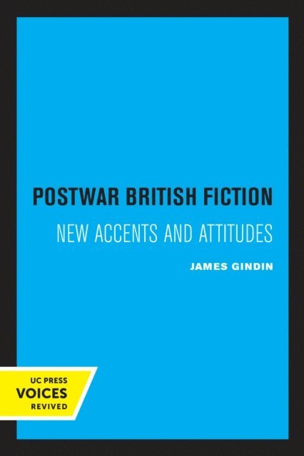 James Gindin - Postwar British Fiction, E-bok