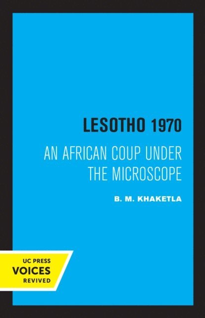 B.M. Khaketla - Lesotho 1970, E-bok