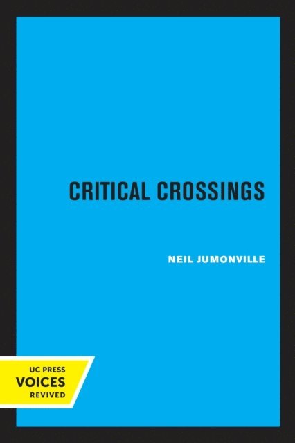 Neil Jumonville - Critical Crossings, E-bok