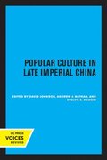 Popular Culture in Late Imperial China