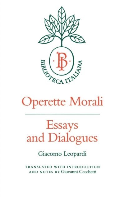 Giacomo Leopardi - Operette Morali, E-bok