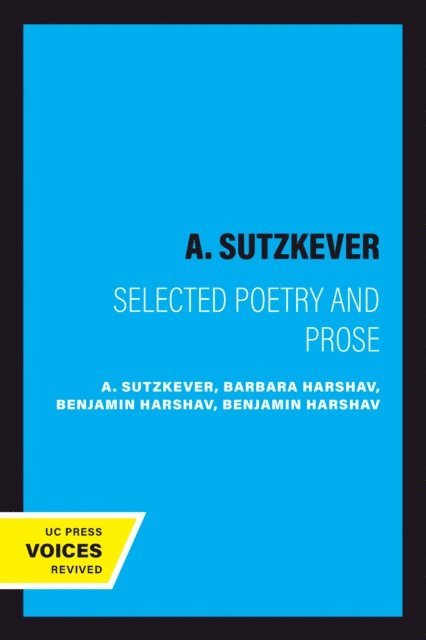 A. Sutzkever - A. Sutzkever, E-bok
