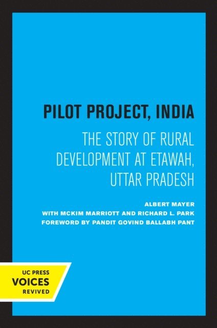 Albert Mayer - Pilot Project, India, E-bok