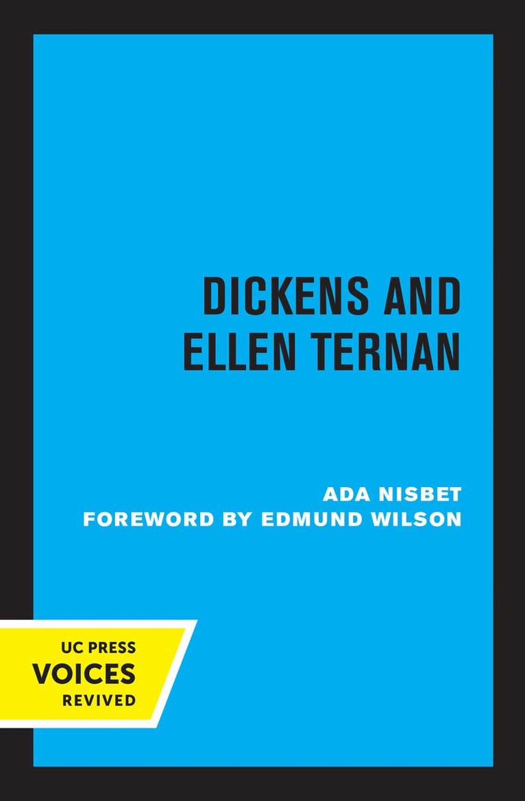 Ada Nisbet - Dickens and Ellen Ternan, Häftad