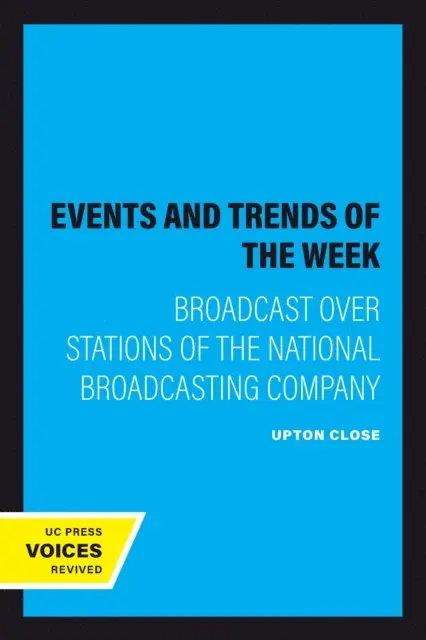 Events and Trends of the Week