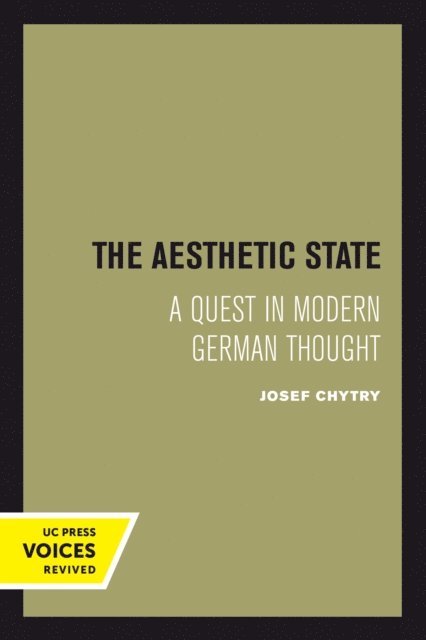Josef Chytry - Aesthetic State, E-bok