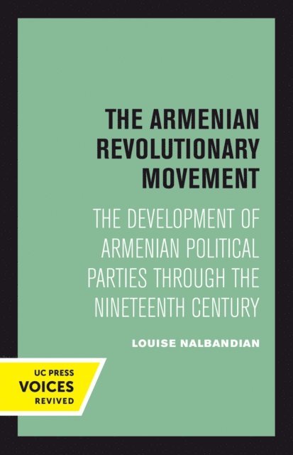 Louise Nalbandian - Armenian Revolutionary Movement, E-bok. Tillgänglighet: Lägg i varukorg